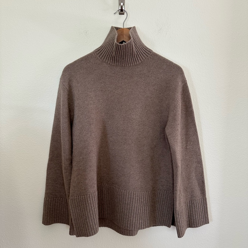 & Other Stories Brown Turtleneck Sweater